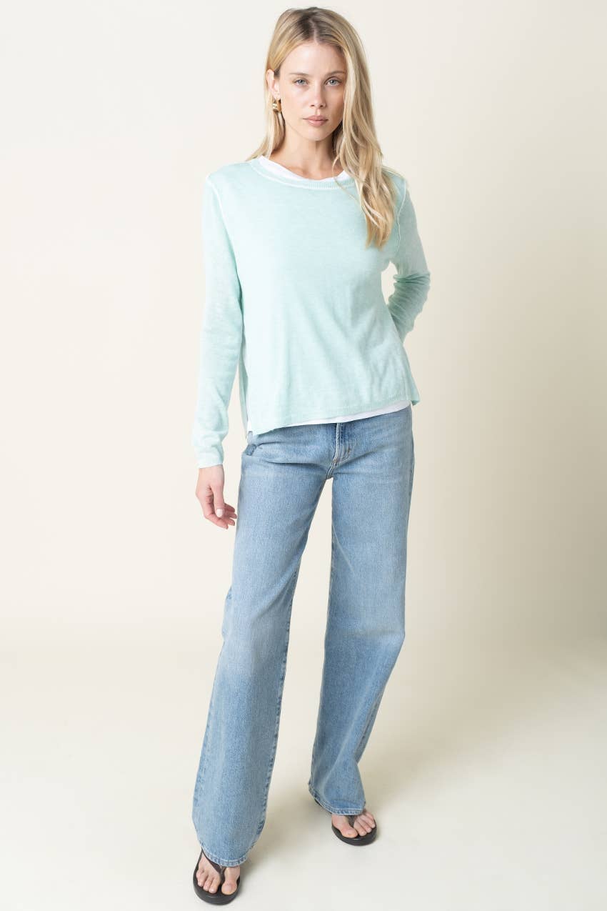 Megan Double Layer Top-FINAL SALE