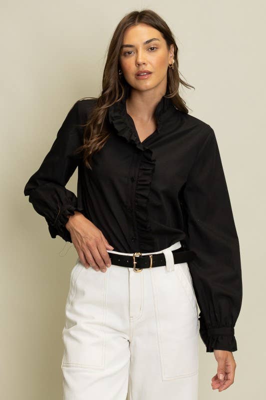 Rita Ruffled Blouse