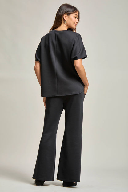 Poncho Top + Bell Bottom Modal Set