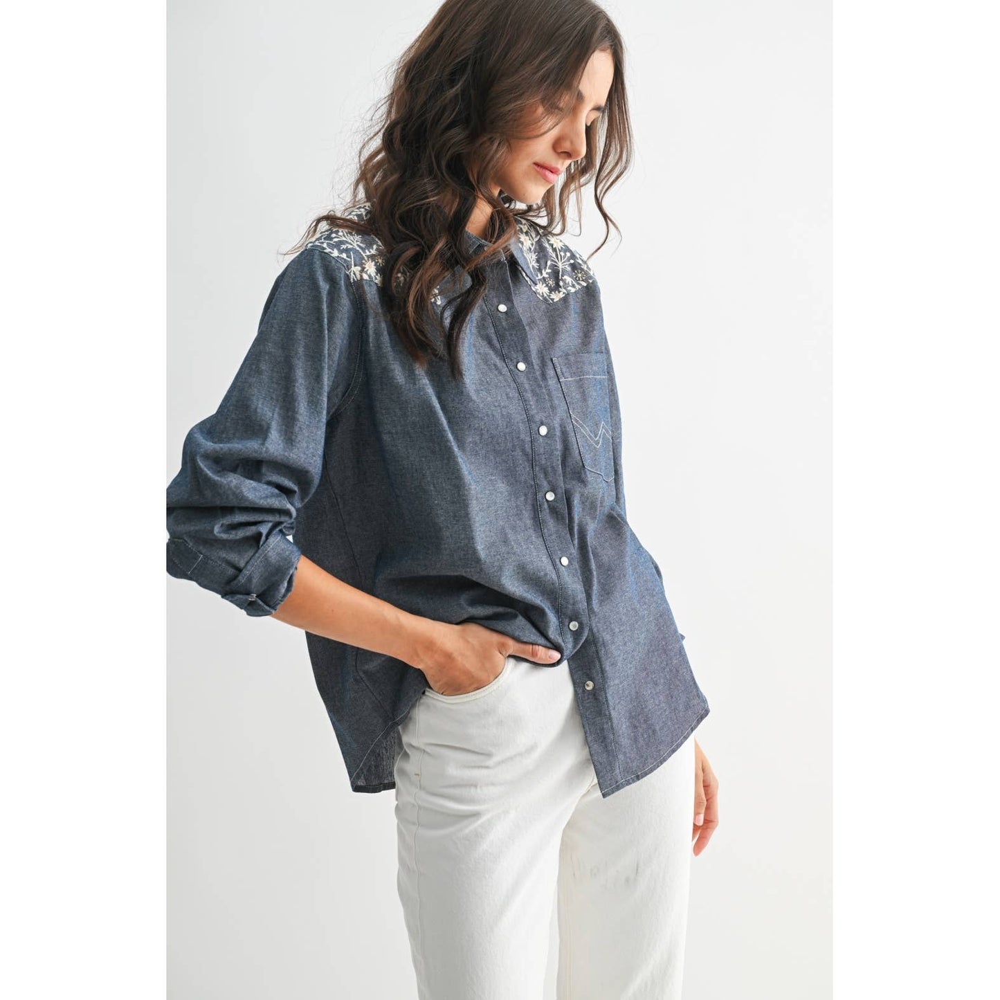 Marta Button Up