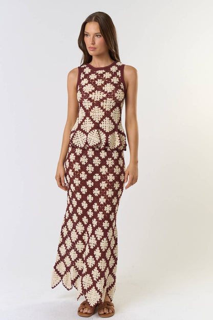 Two Tone Muse Skirt- FINAL SALE