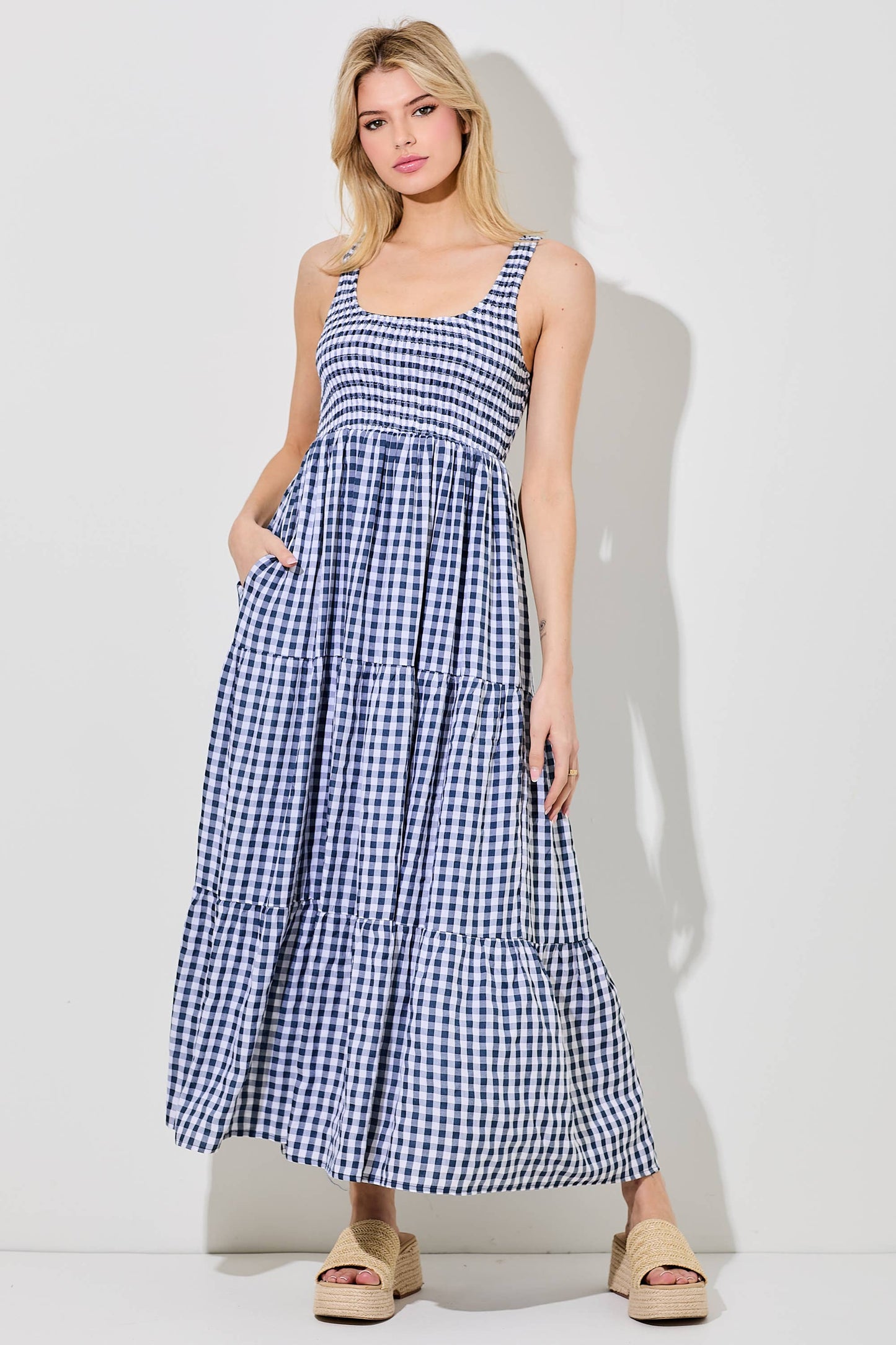 Sienna Smocked Maxi