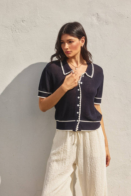 Bay Breeze Top- FINAL SALE