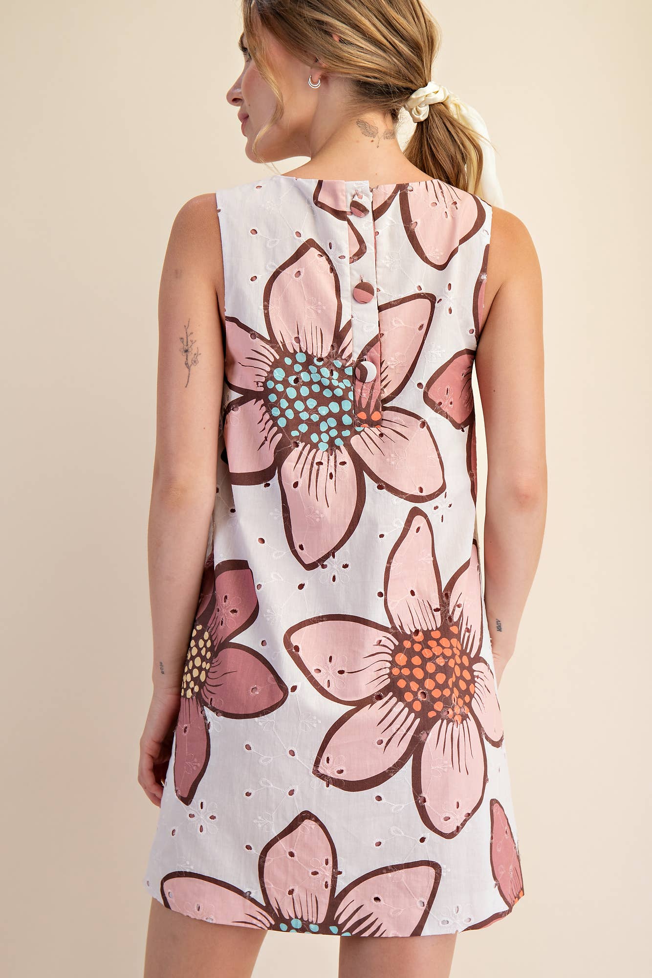 Petal & Poise Mini Dress