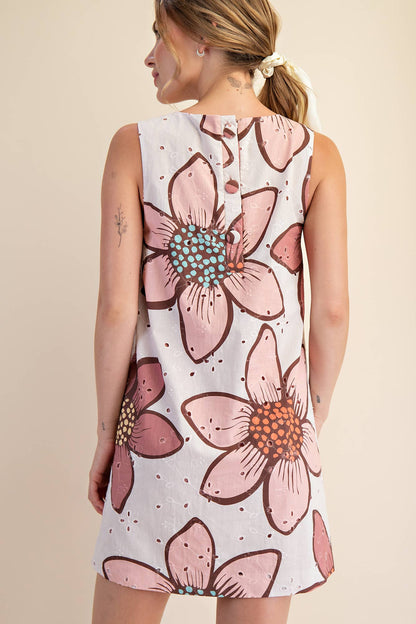 Petal & Poise Mini Dress