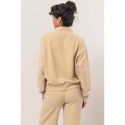 Funnel Neck Sweatshirt