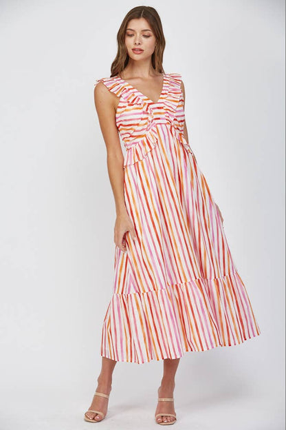 Sorbet Midi Dress-FINAL SALE