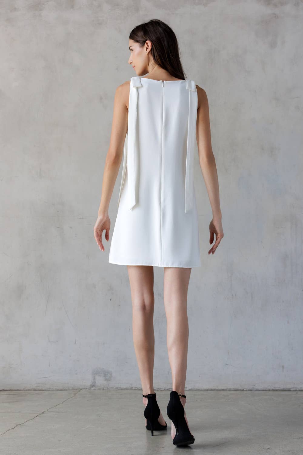 Ivory and Bows Dress- FINAL Sale