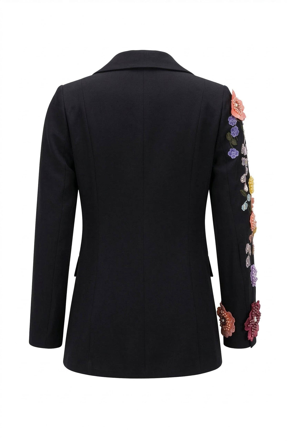 Tailored Floral Blazer