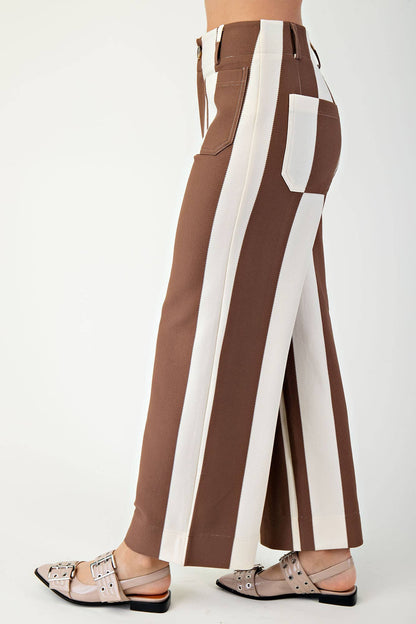 Iris Cropped Wide-Leg Pants- FINAL SALE
