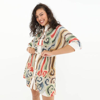 Soleil Shirt Dress