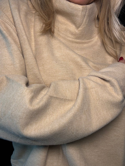 Funnel Neck Sweatshirt