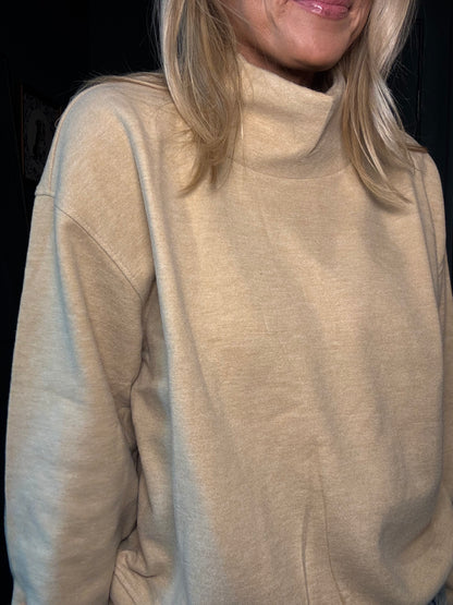 Funnel Neck Sweatshirt